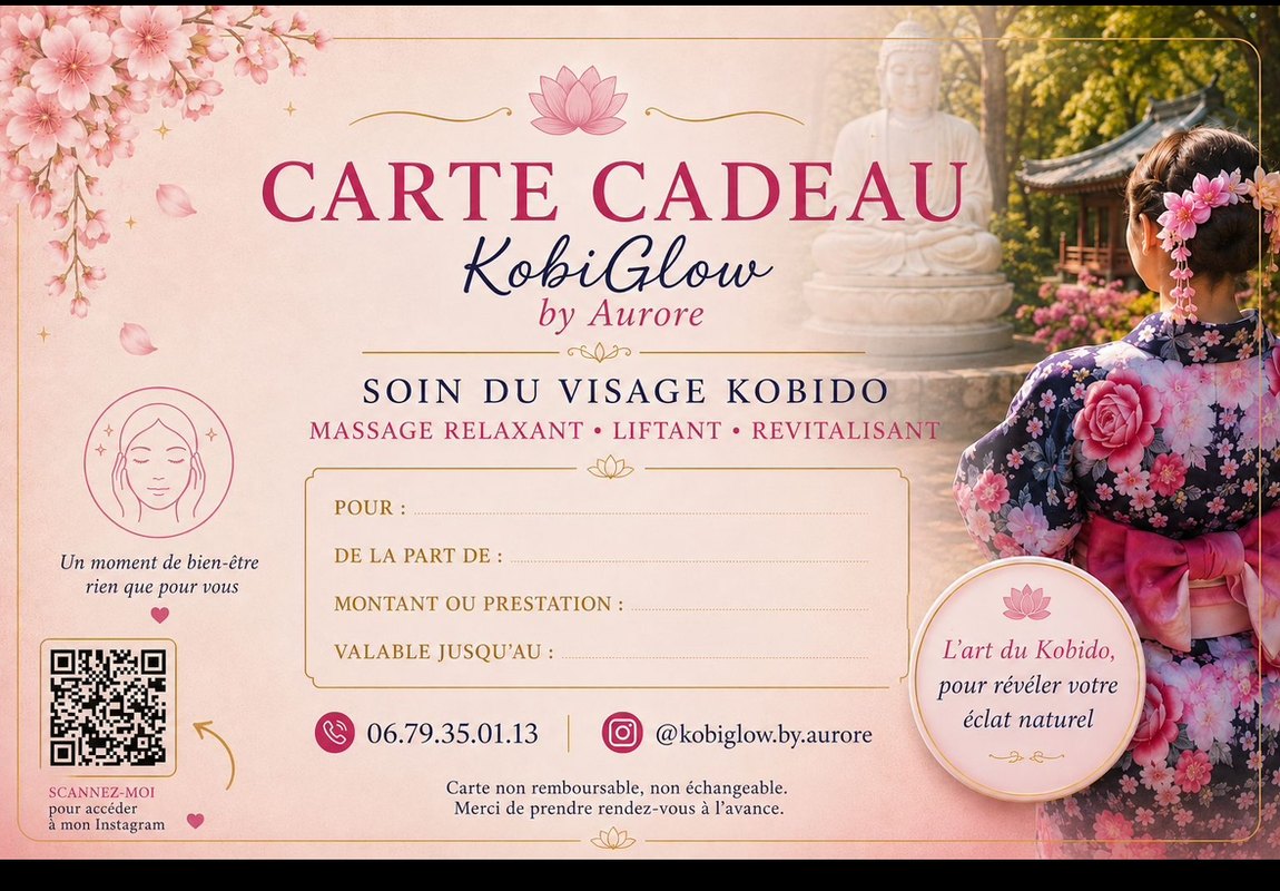 Carte cadeau KobiGlow by Aurore
