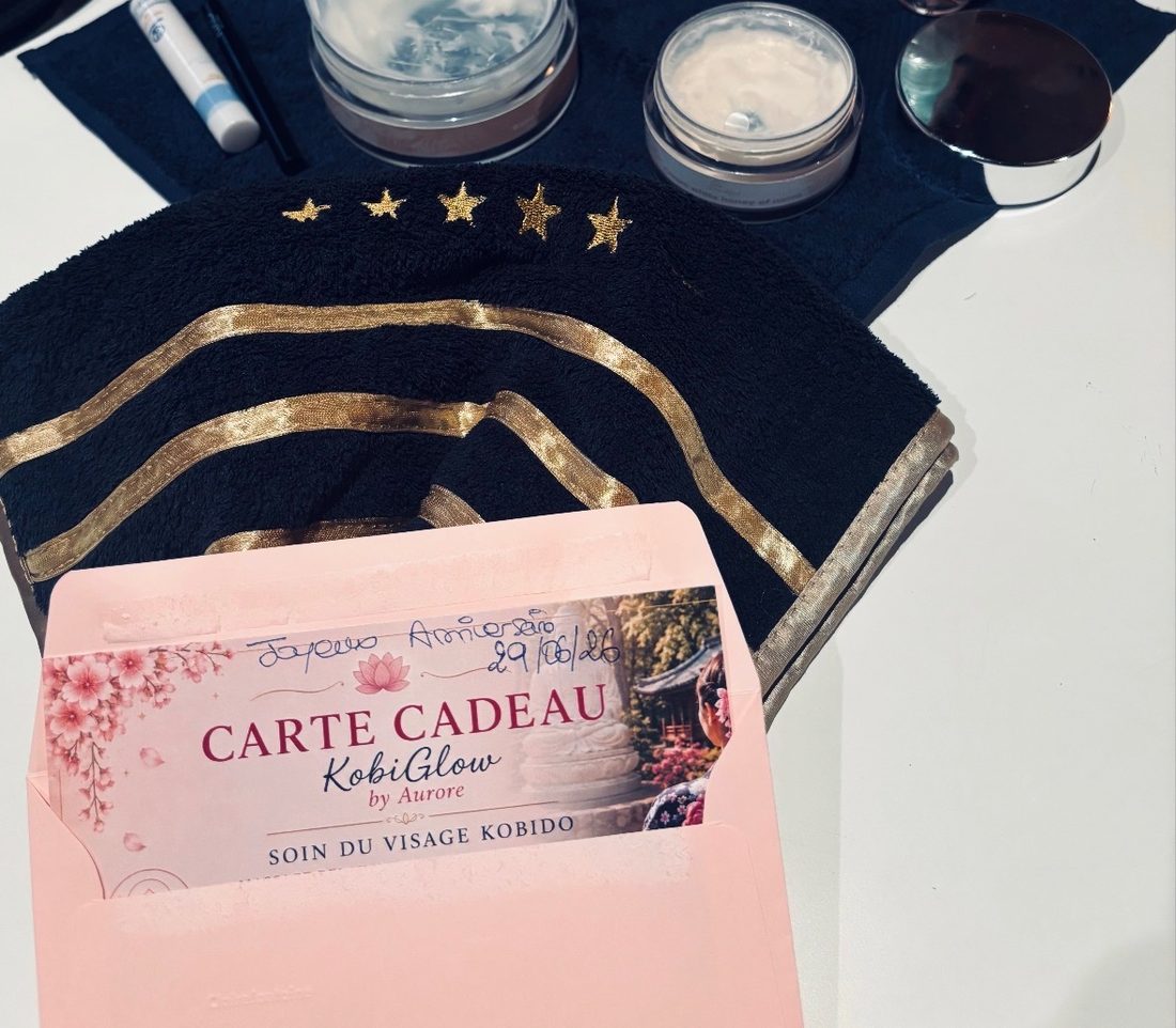 Carte cadeau et produits du soin Kobido
